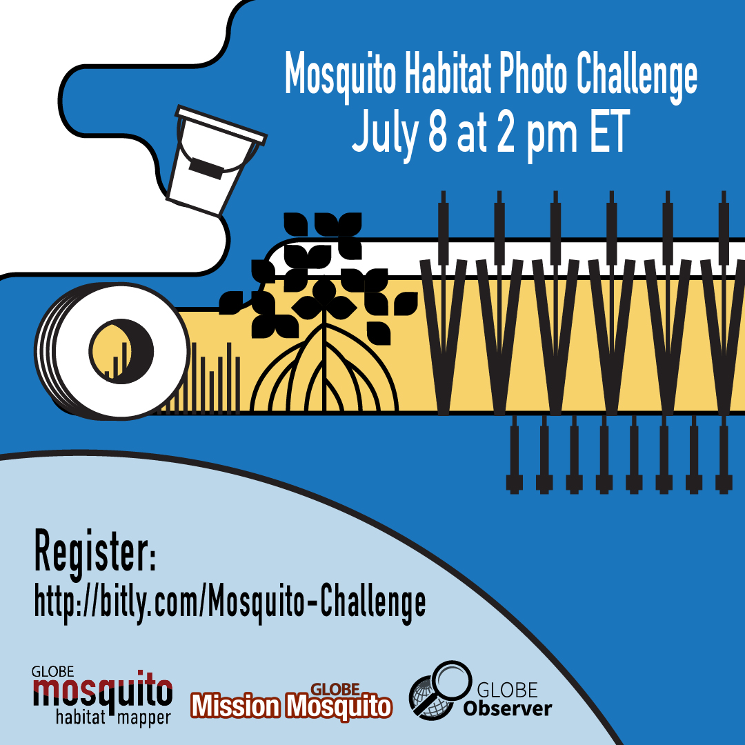 Graphic with information about the July 8th webinar.